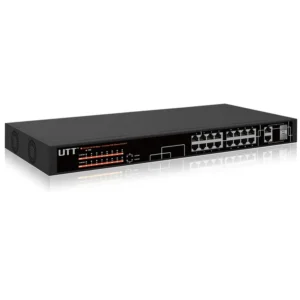 UTT S1162P 16-port internet Unmanaged PoE Switch for IP Cameras & AP